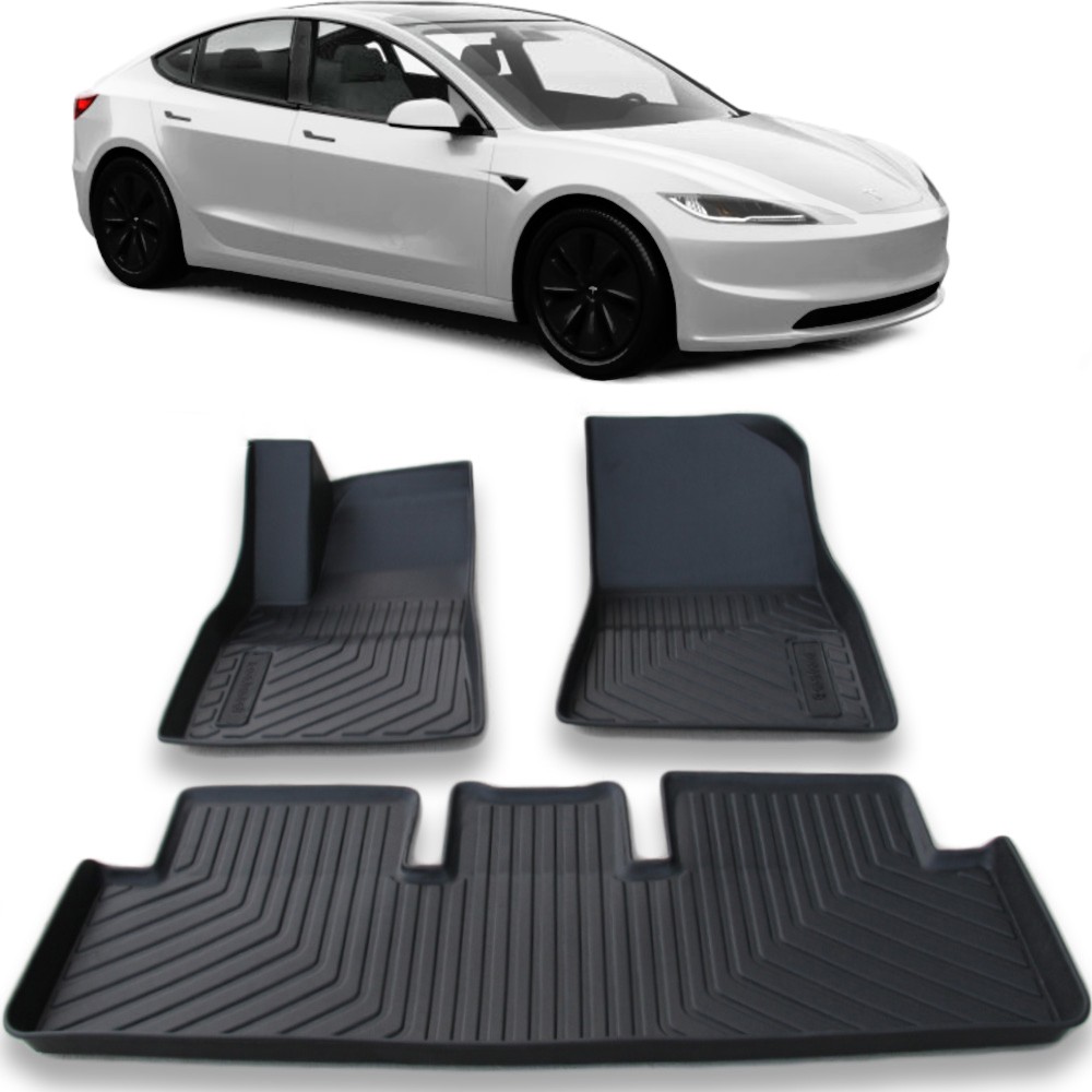 Tesla Model 3 Floor Mats 3D Extreme Performance - 3rd Gen