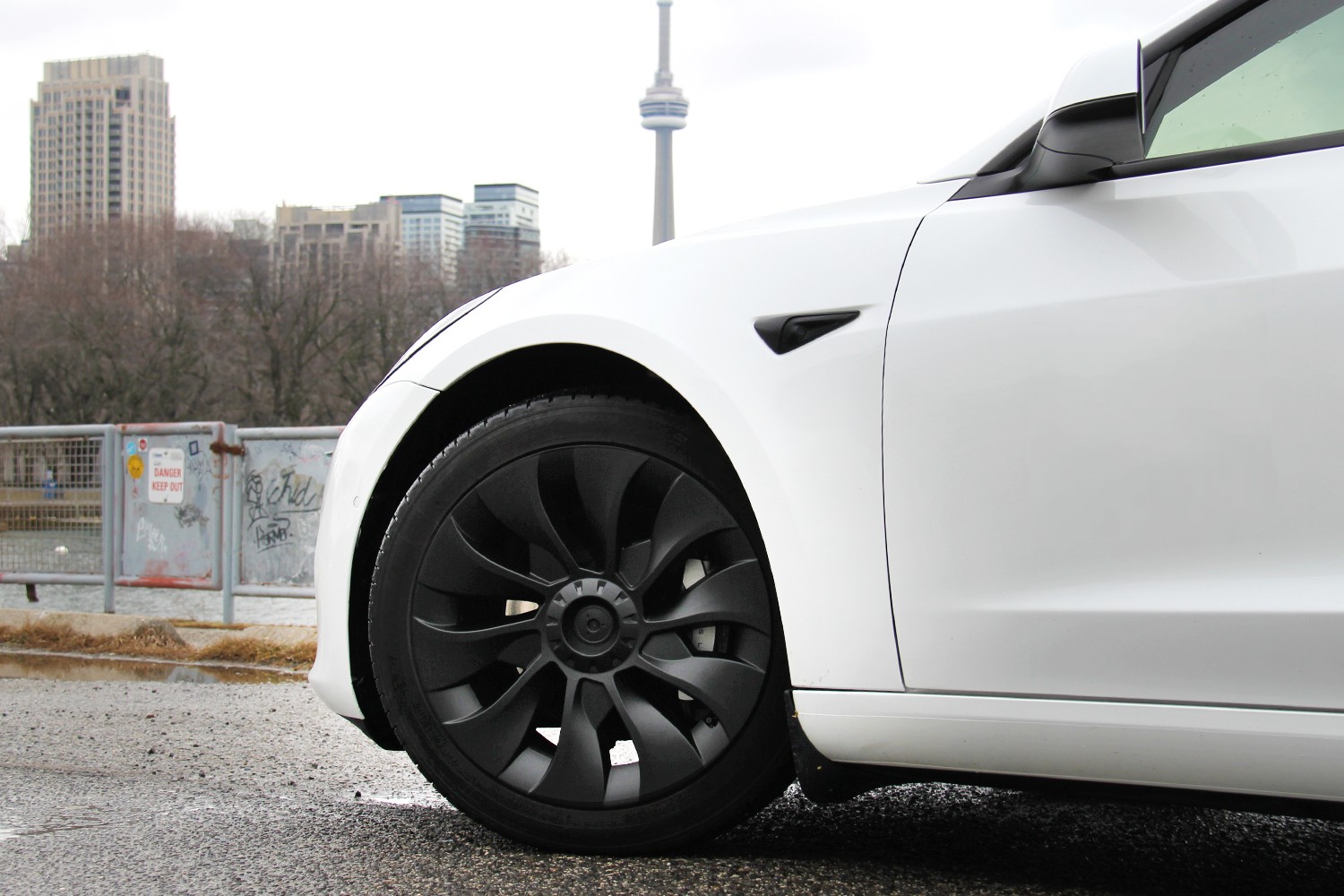 Model 3 Induction Wheel Covers for 18" Aero Wheels