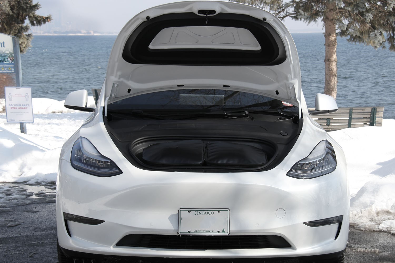 Model Y Frunk Luggage Bags Set