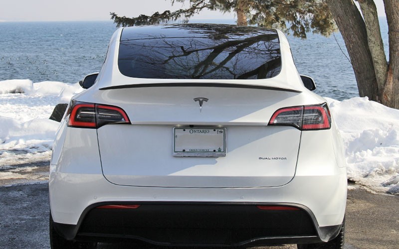 model Y spoiler stability