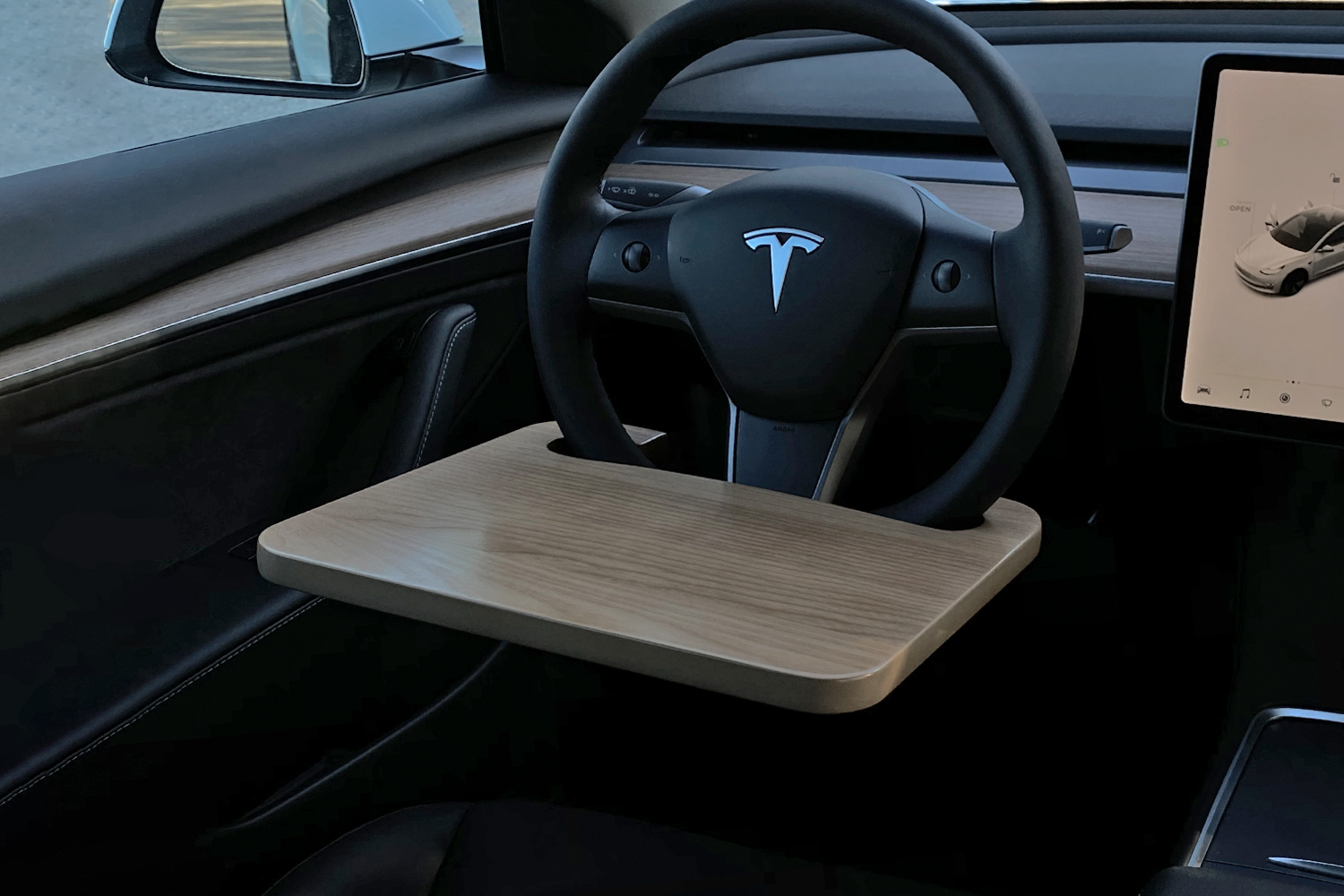 Steering Wheel Tray Table