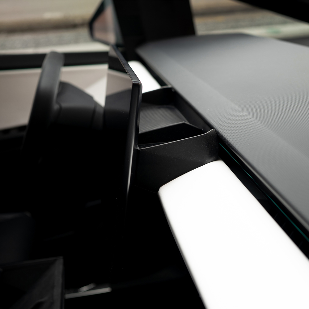 Cybertruck Behind Screen Organizer Tray