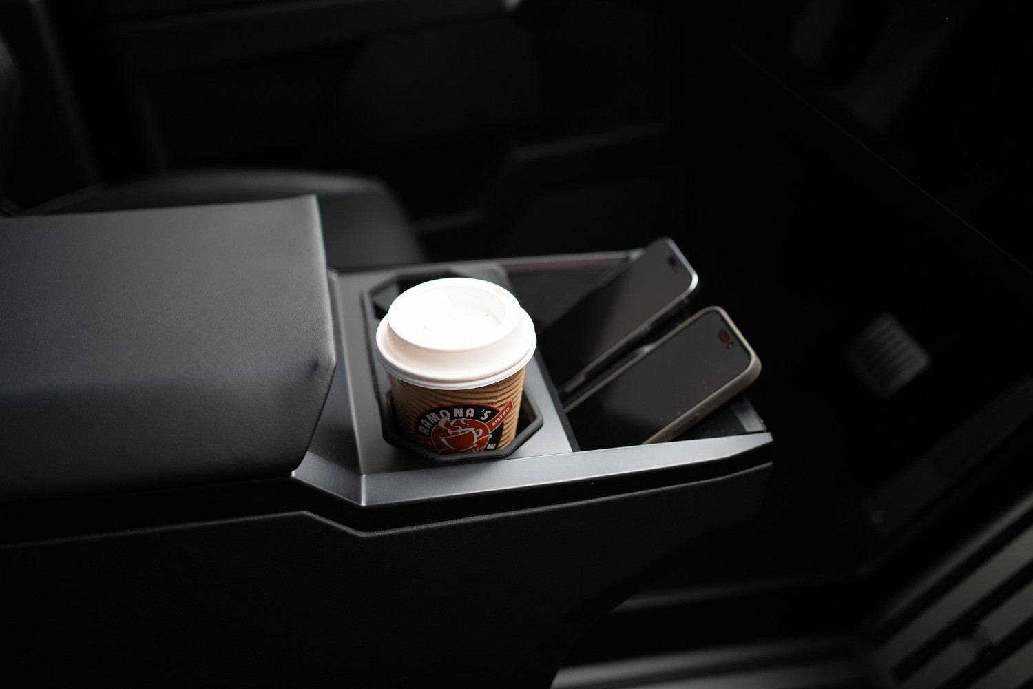 Cybertruck Cup Holder & Wireless Charger 3D Liners