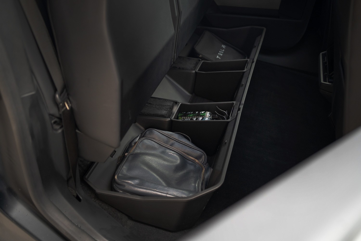 Cybertruck Under Backseat Storage Console