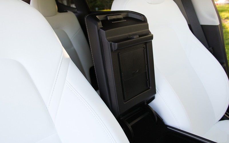 Armrest hidden Console Organizer Drop in Place