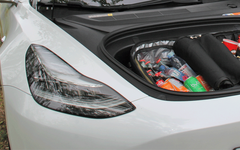 Model 3 Frunk Icebag