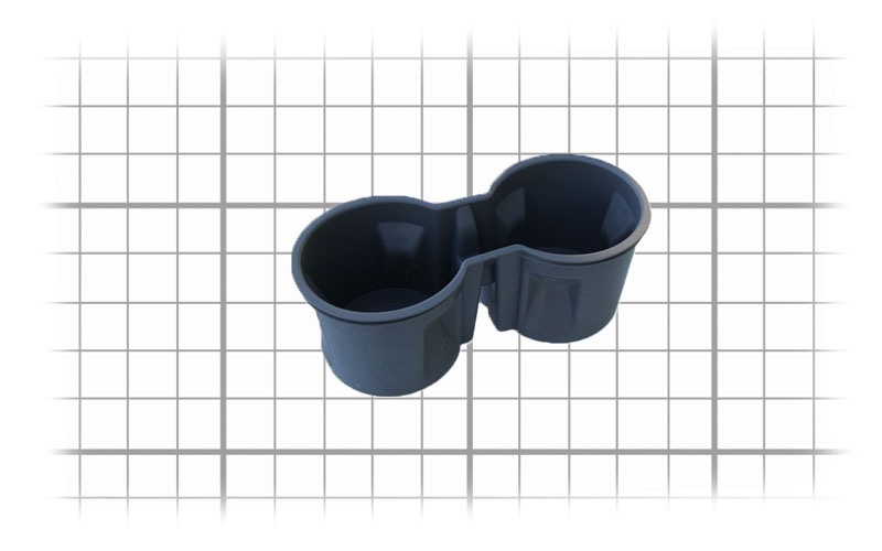 Model 3 Center Console 3D Liner Dimensions
