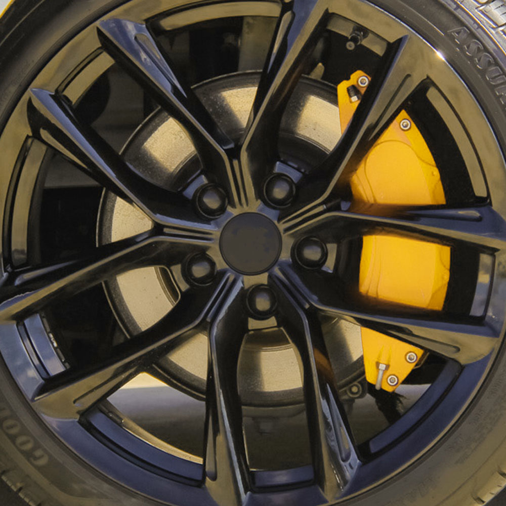 Tesla Model 3 Caliper Covers Yellow