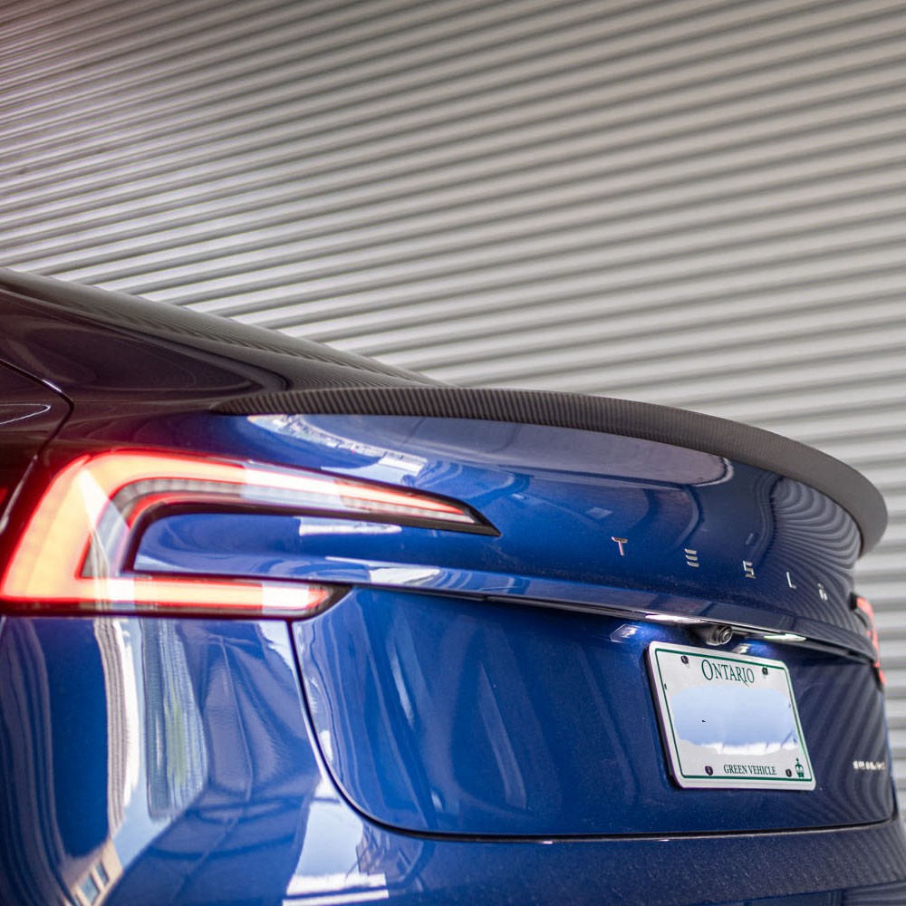 Tesla Model 3 Highland Performance Spoiler - Genuine Carbon Fiber