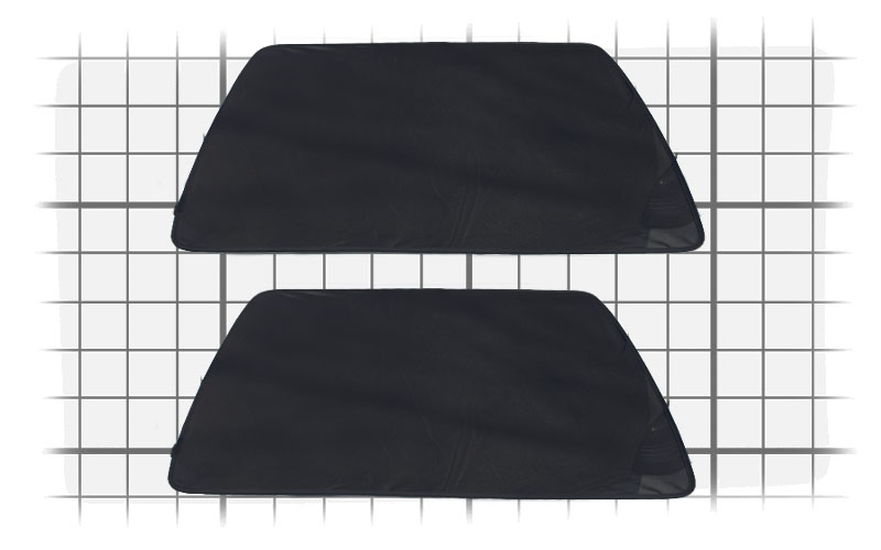 Model 3 trunk side pocket dimensions