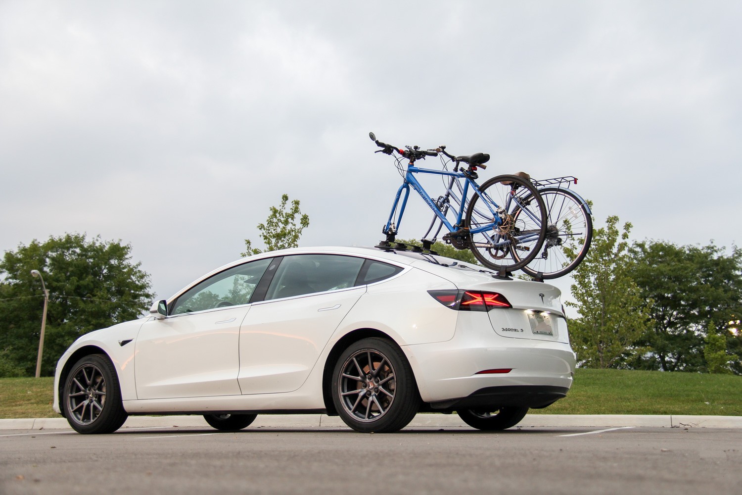 Tesla Model 3 Bike Rack