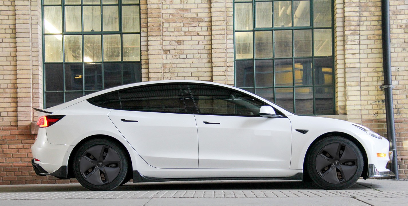 Model 3 induction wheel covers