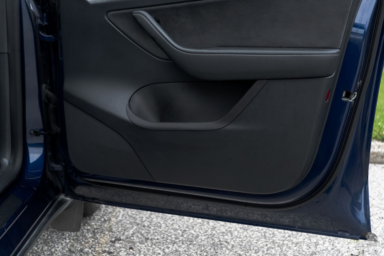 Model y front passenger side door liner insert