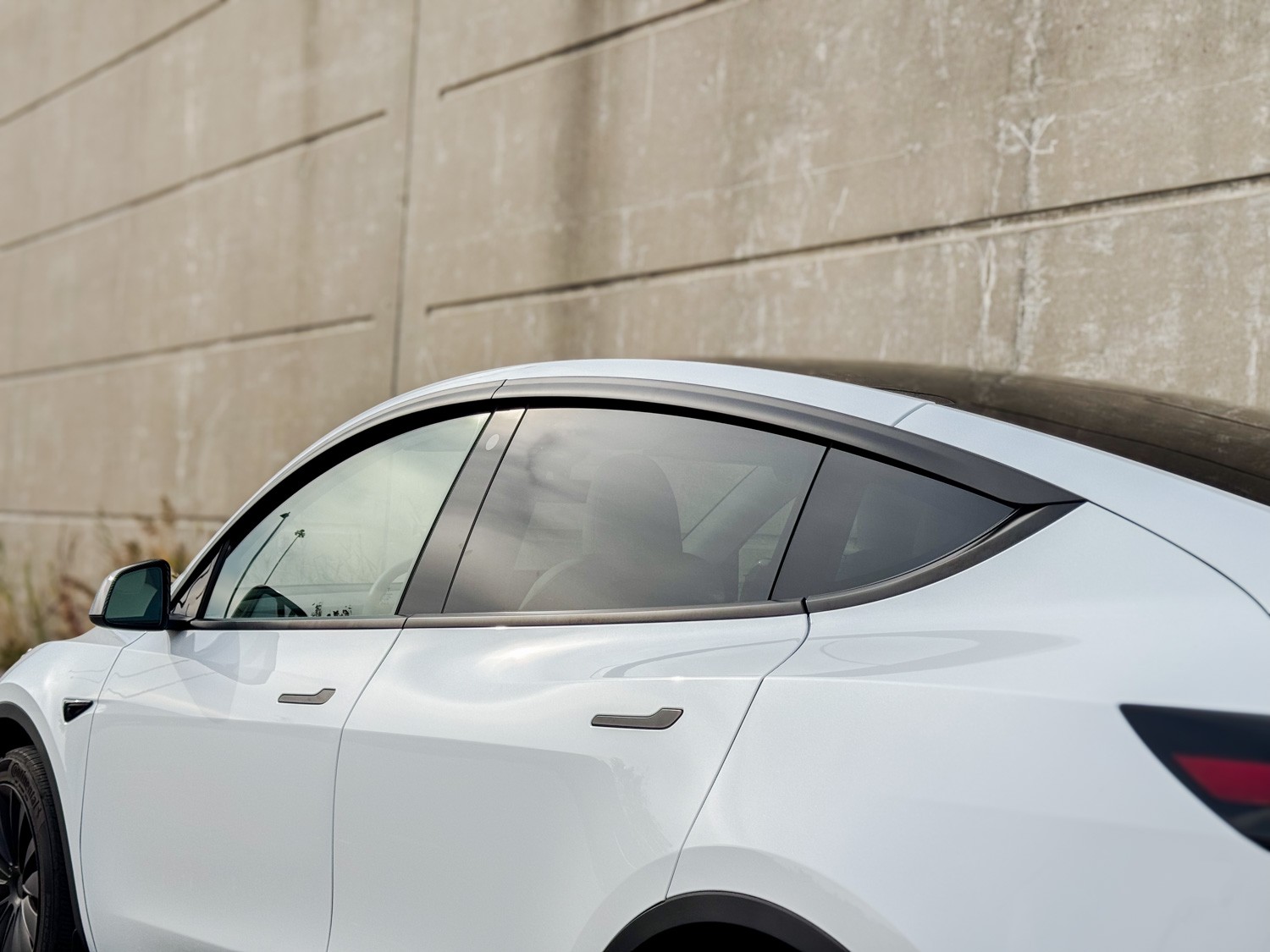 Tesla Model Y Window Visor - Rain Guard and Wind Deflector
