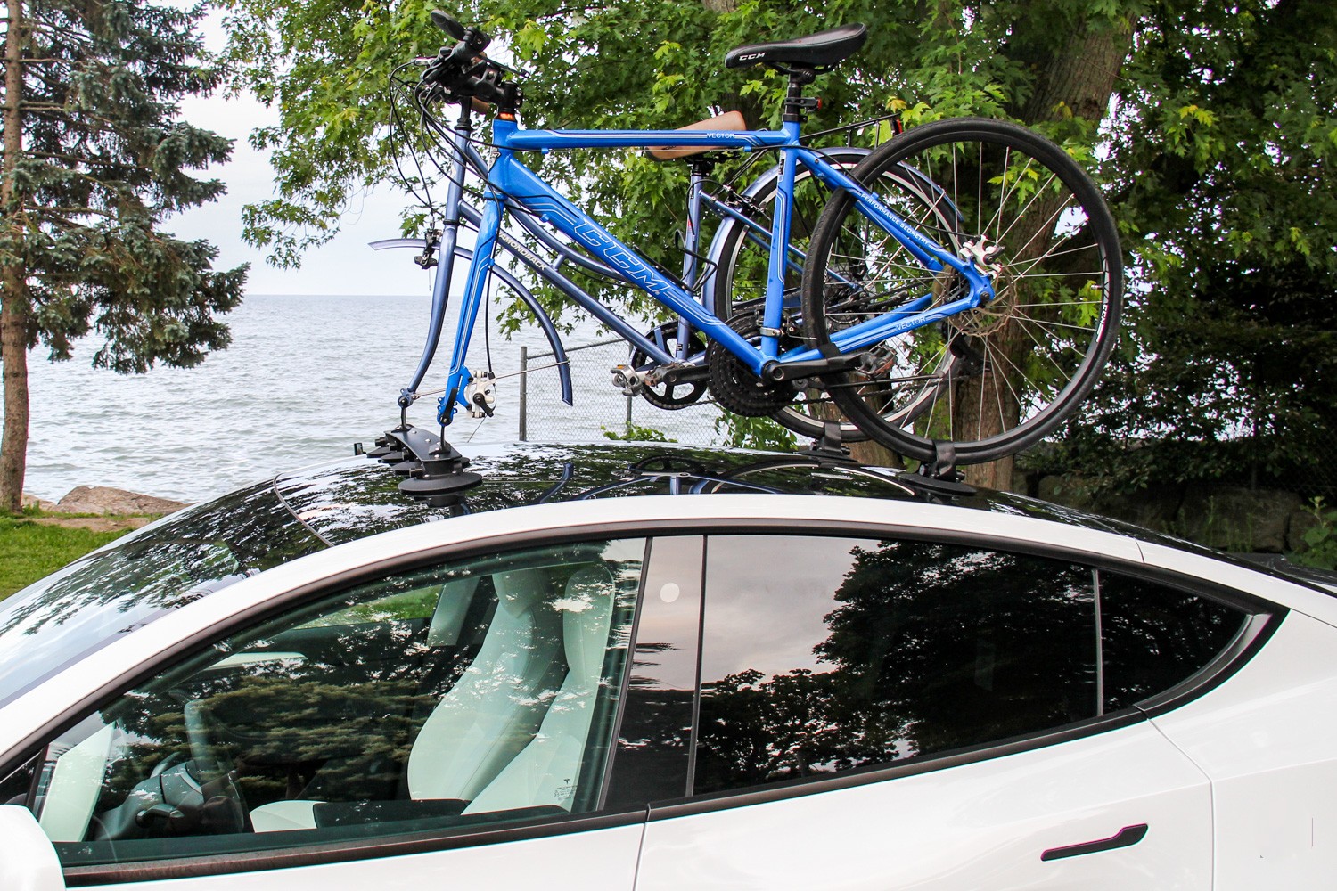 Tesla Model Y Bike Rack