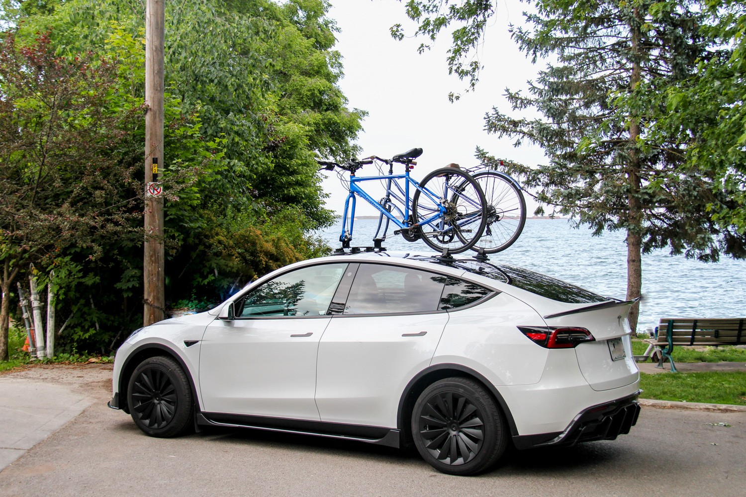 Tesla Model Y Bike Rack
