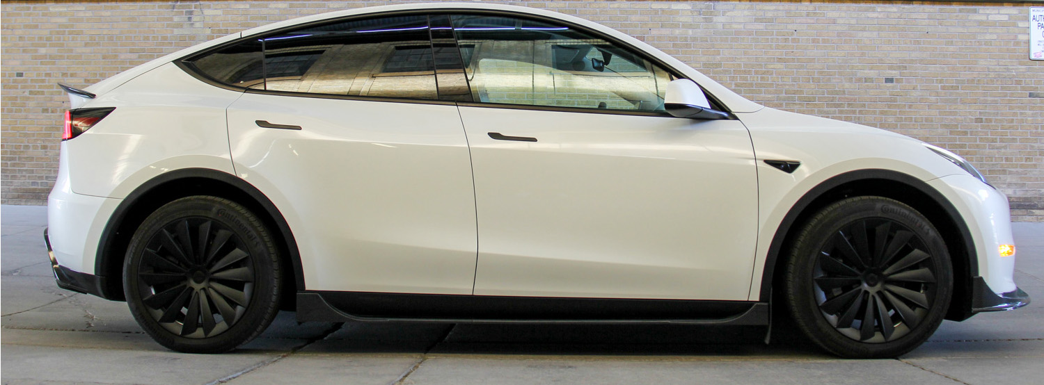 Model Y gemini wheels removed