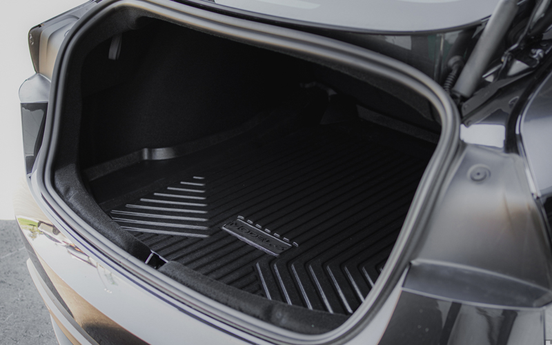 tesla model 3 rear trunk mat