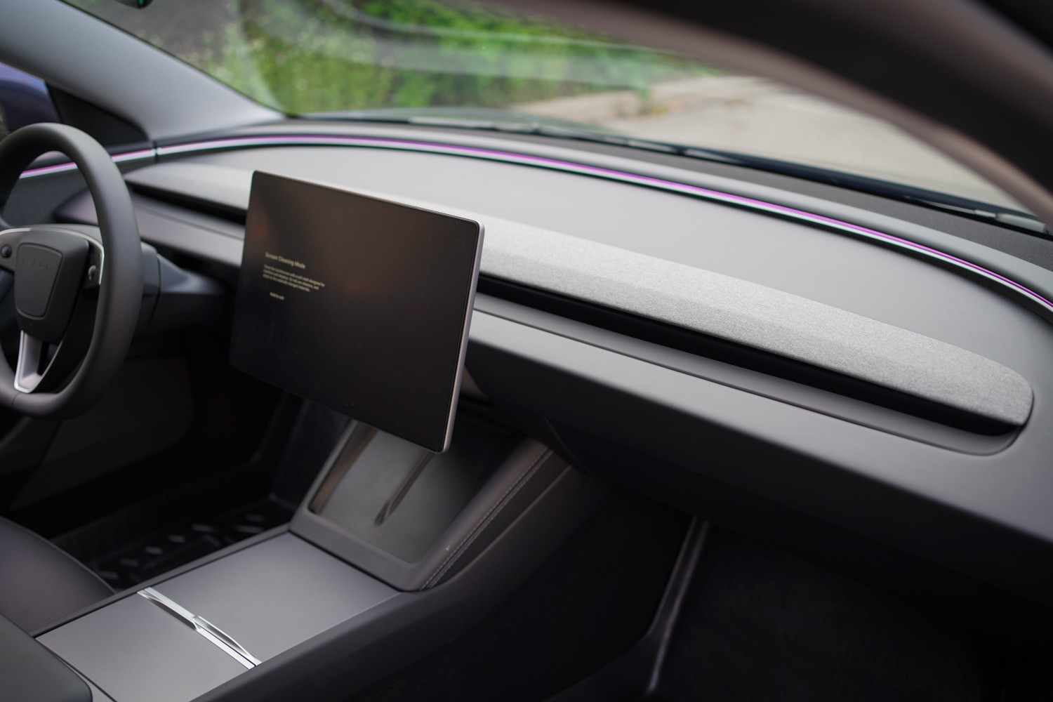 Tesla Dash Cover Matte Black for 2024 Highland