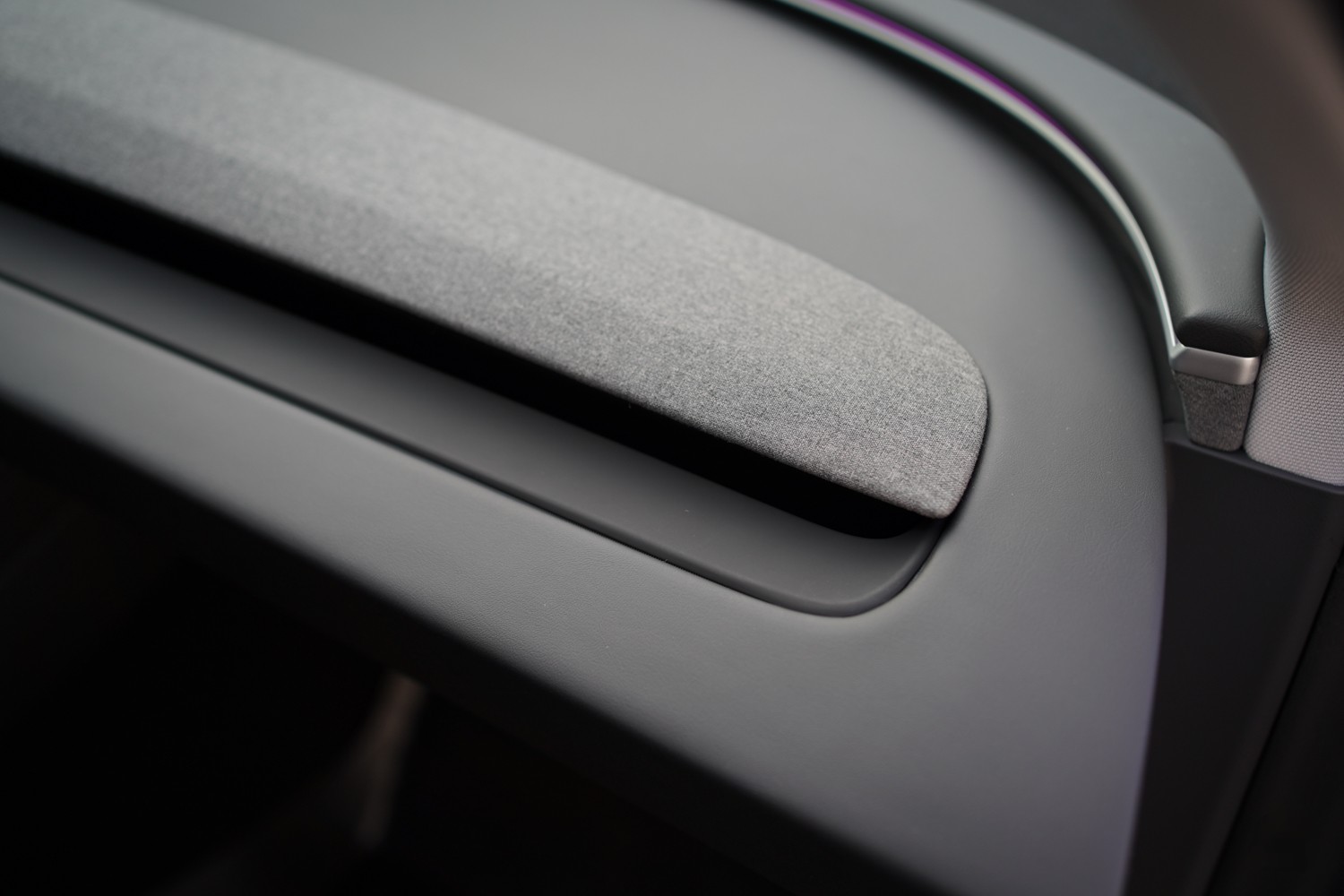 Tesla Dash Cover Matte Black for 2024 Highland
