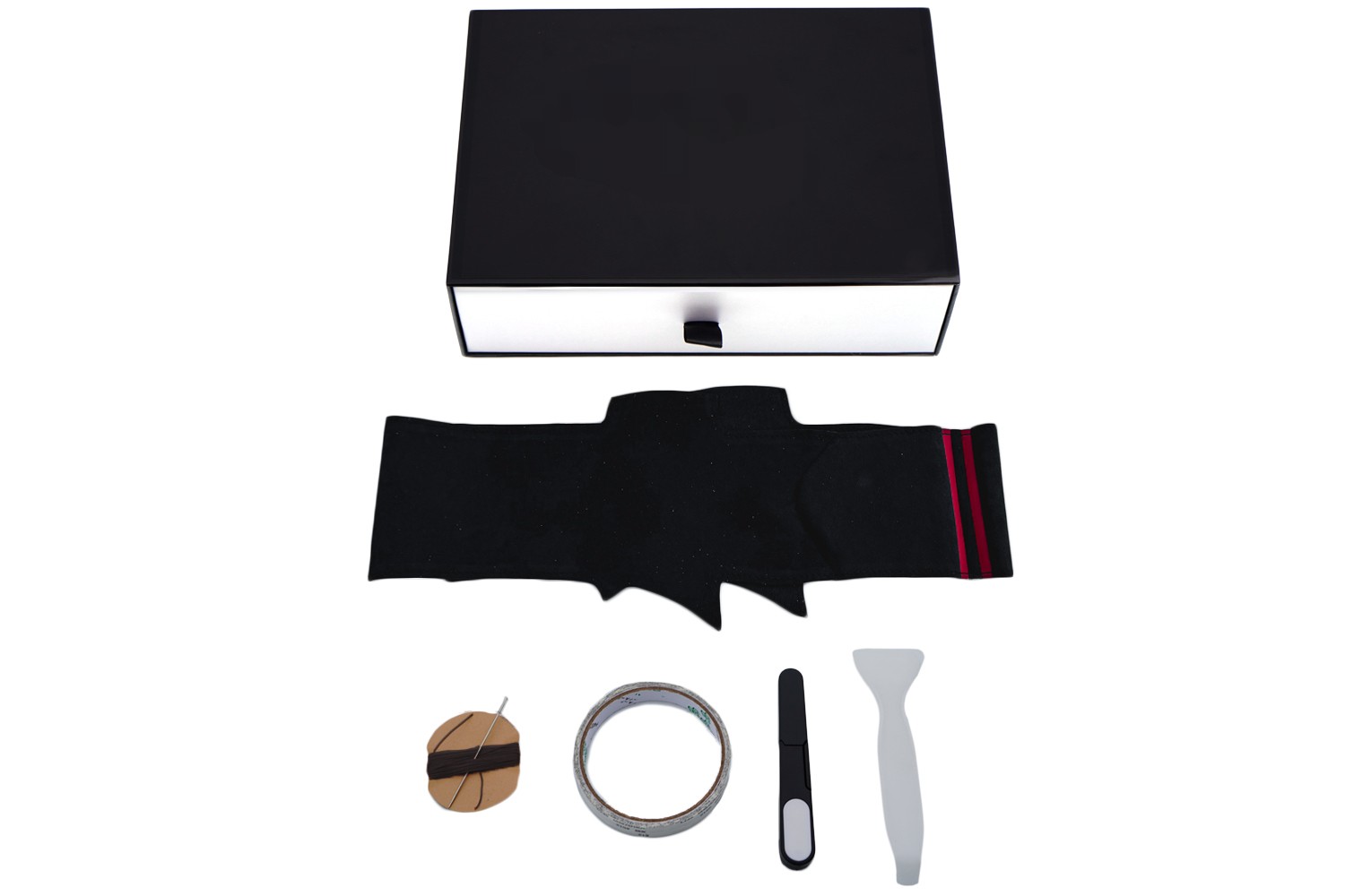 Tesla steering wheel cover black suede stitching DIY kit for model y/3