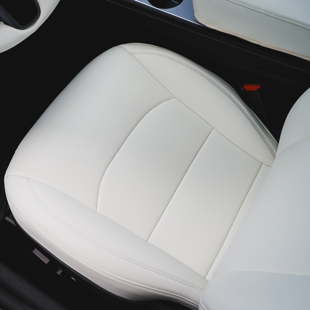 Seat covers for Model 3/Y Tesla Nappa leather tan