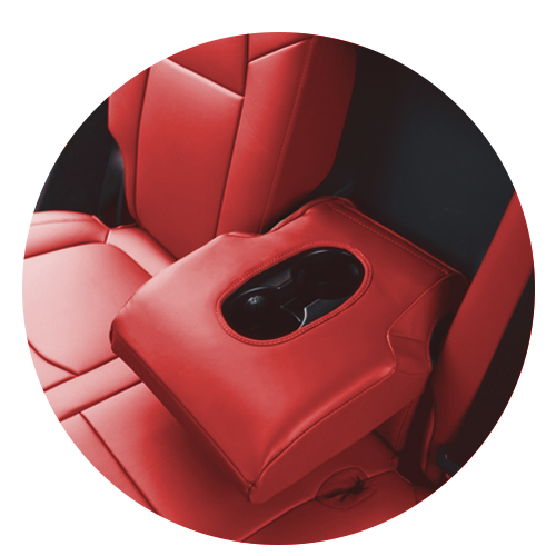 Model 3 rear cup holder