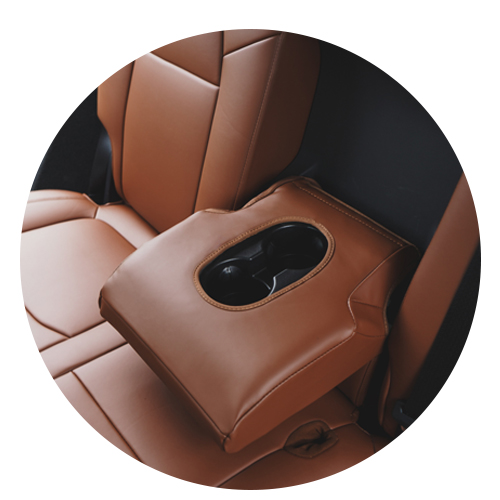 Model Y rear cup holder