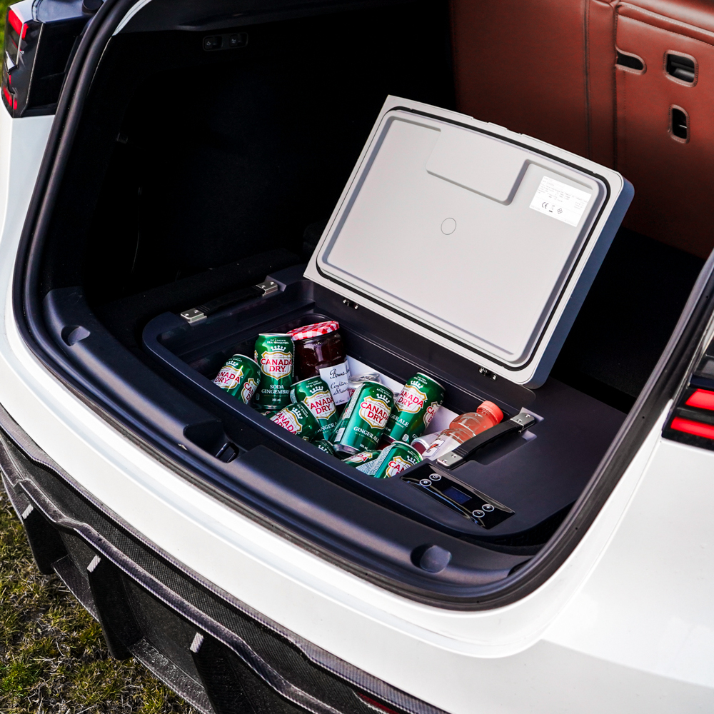 Tesla Model Y Sub Trunk Fridge