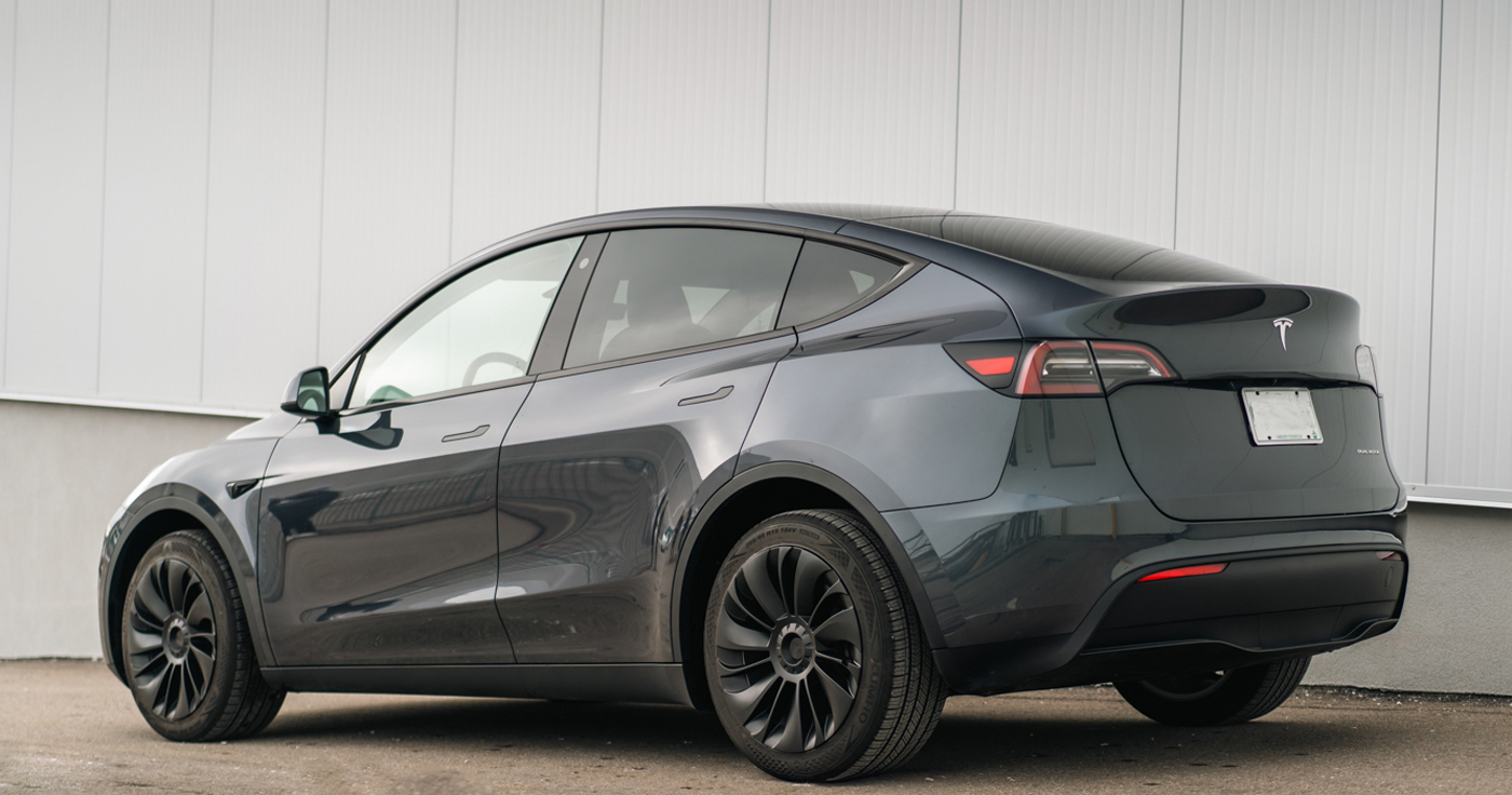 Model Y gemini wheels removed