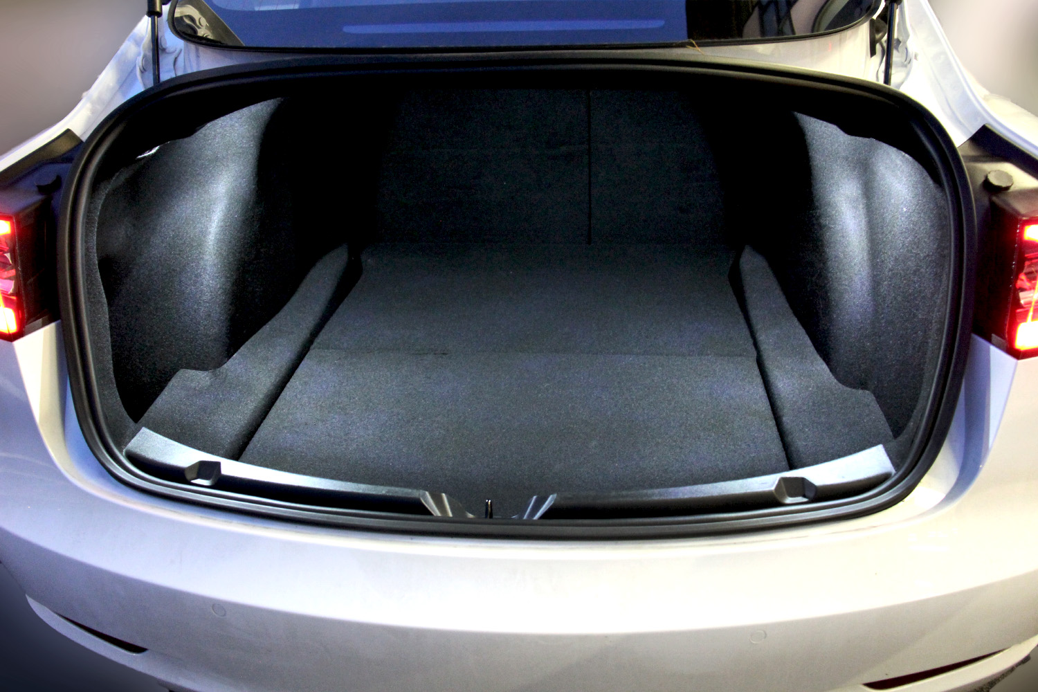 Model 3 trunk light after 2