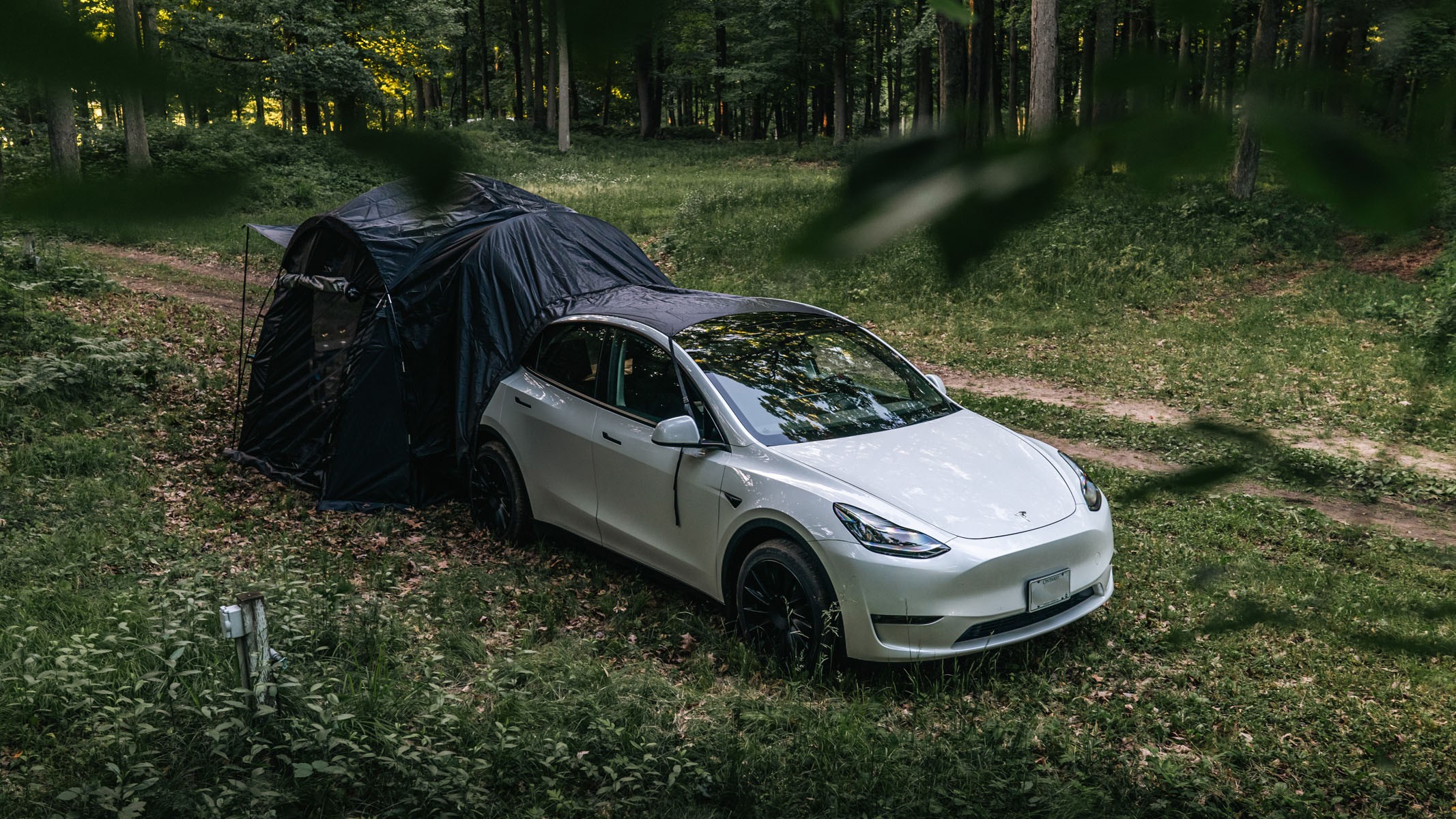 Camping tent for model y