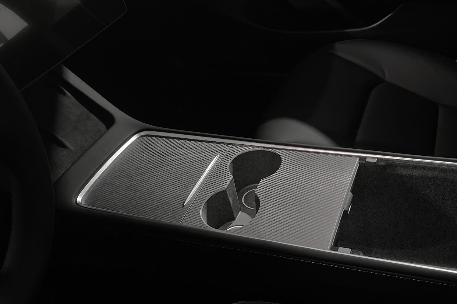 2021 Tesla Model 3 Carbon Fiber Wrap