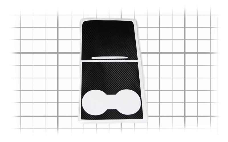 Center Console wrap dimensions