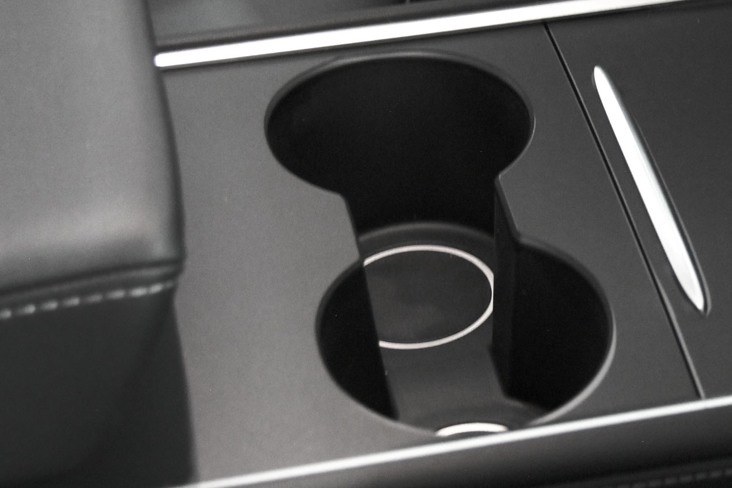 2021 Tesla Model 3 Matte Black Console Wrap