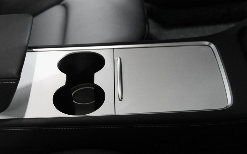Center Console wrap white