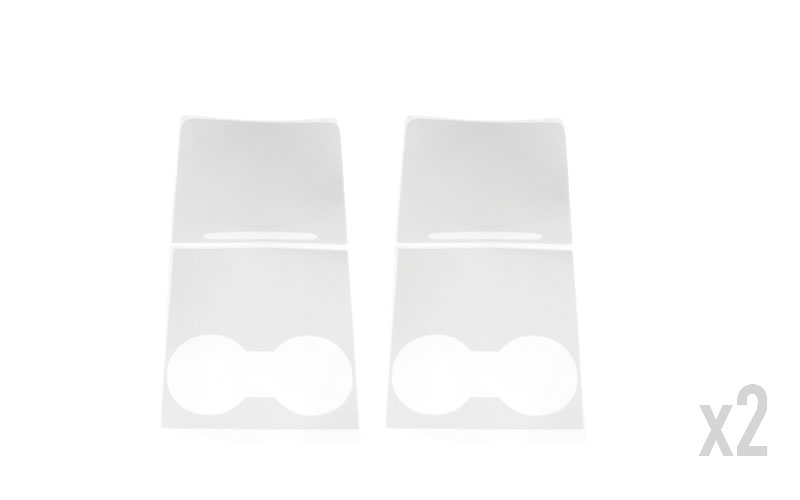 center console wrap white for model 3
