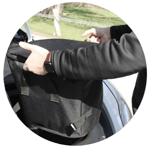Model Y Frunk Lift Handle Icon