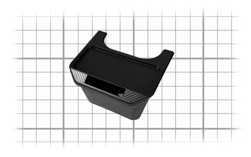 model Y trash can dimensions