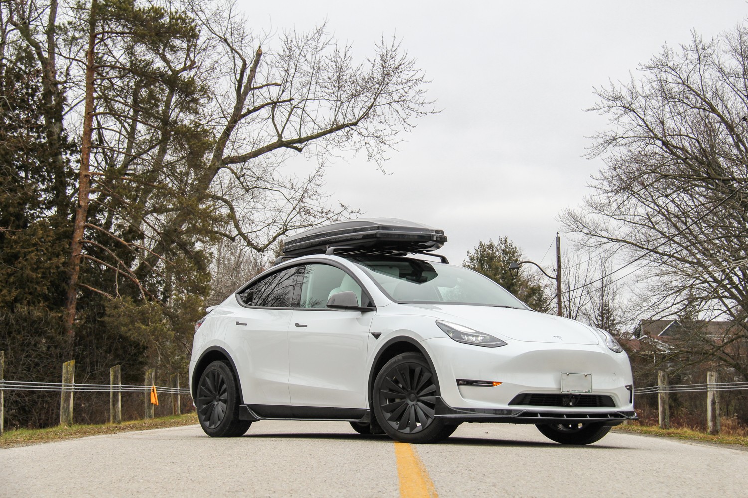 Model Y roof cargo box Thule