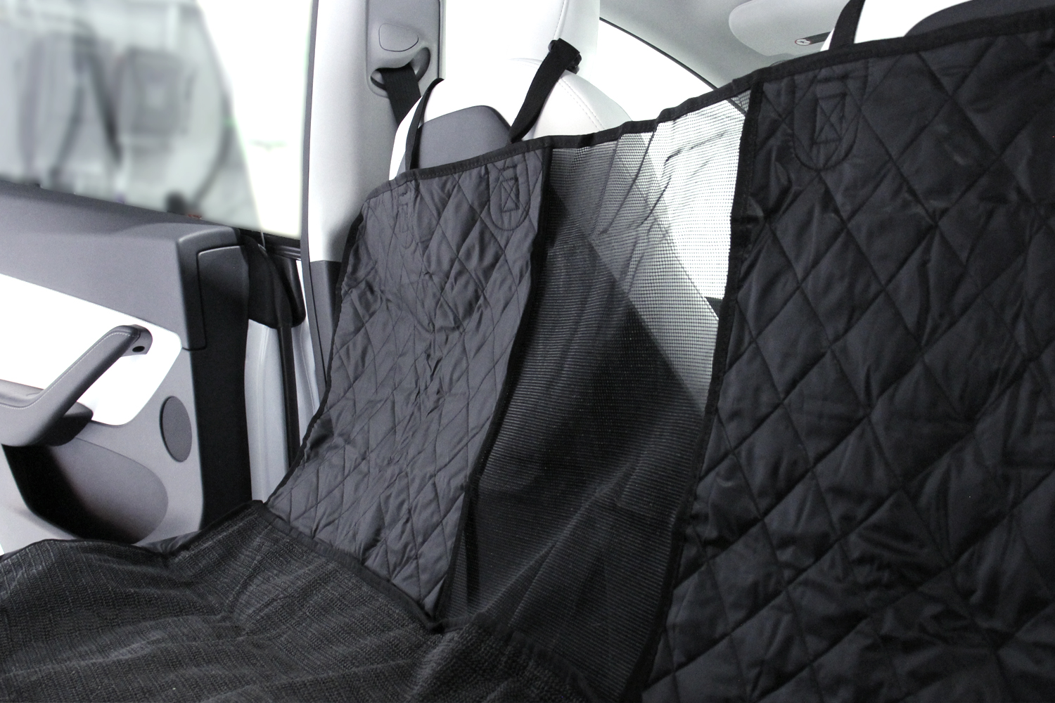 Tesla Model Y Back Seat Pet Cover